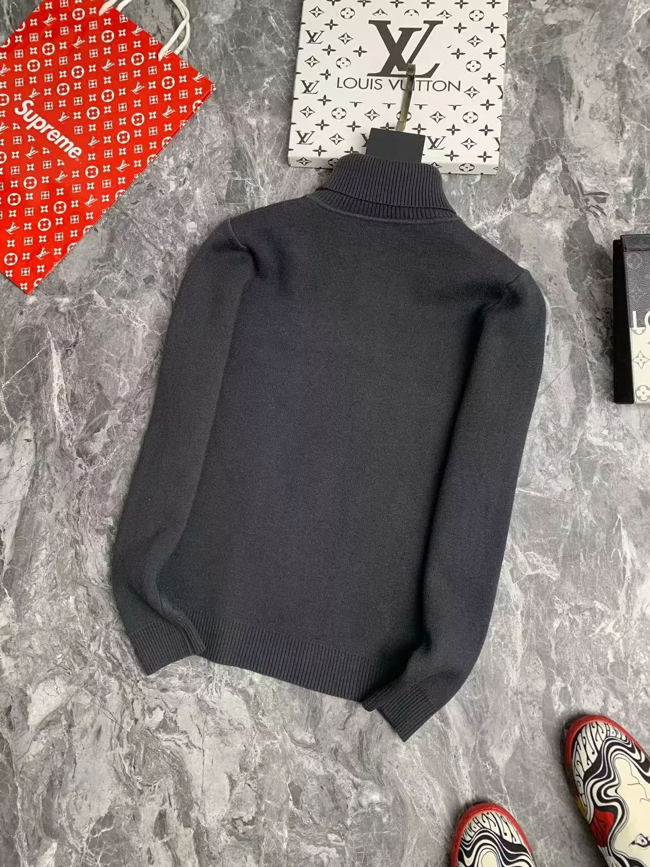 louis vuitton lv sweaters manches longues pour homme s_12775761